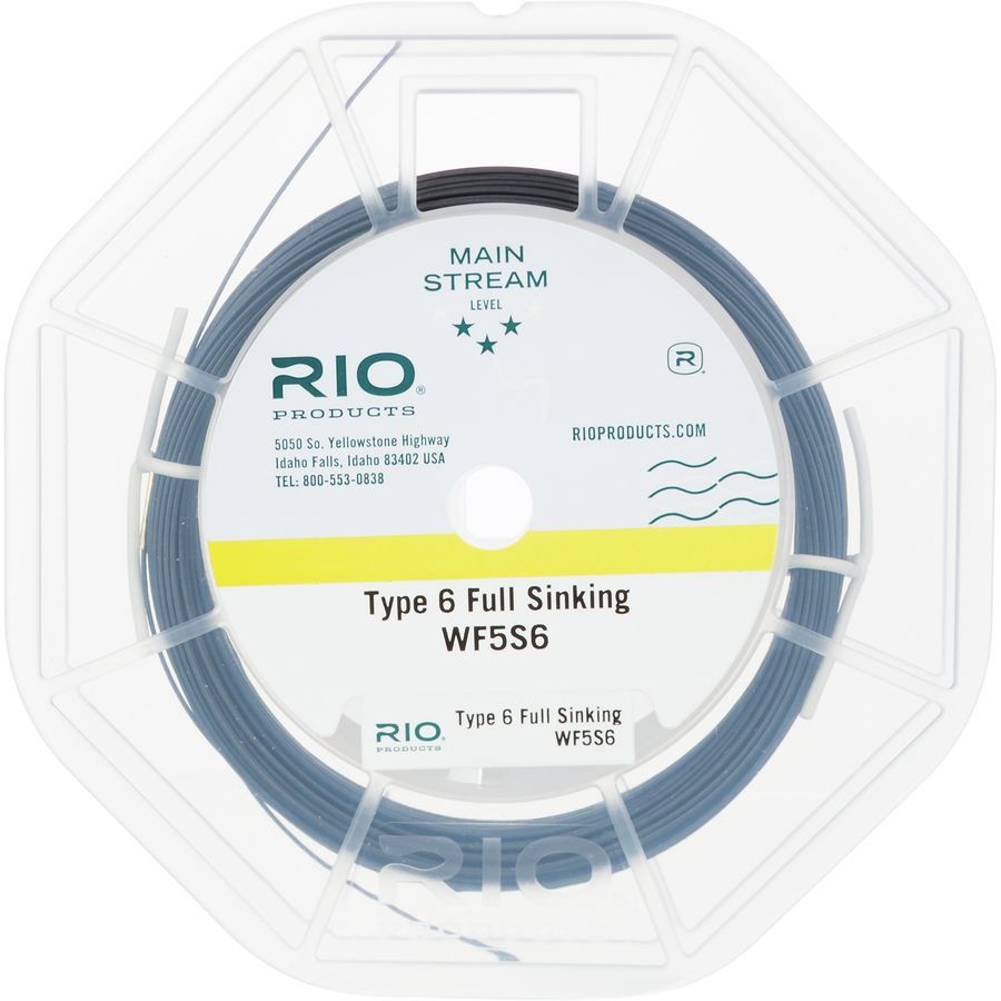 RIO Mainstream Full Sinking Line Black