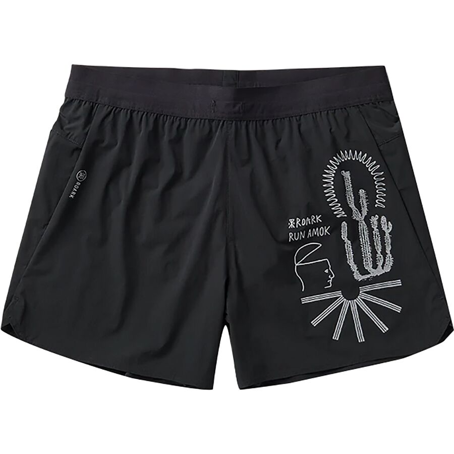Roark Alta 5in Short - Men's Black