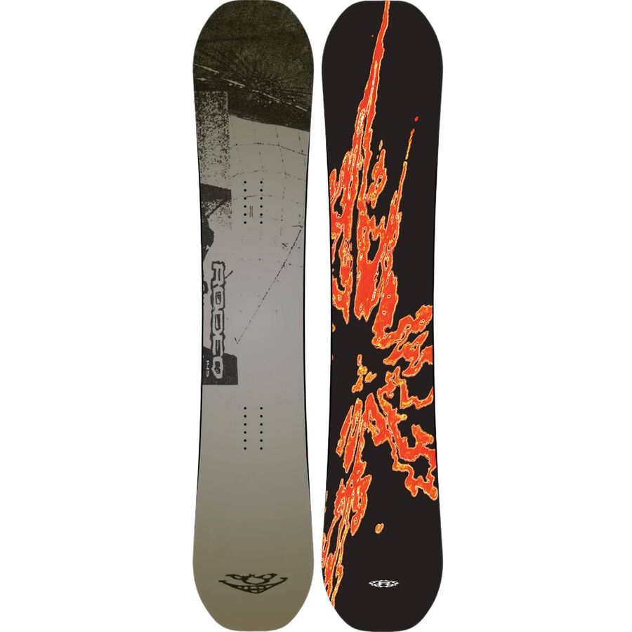 Rodeo Clarity Snowboard - 2025 Black/Red