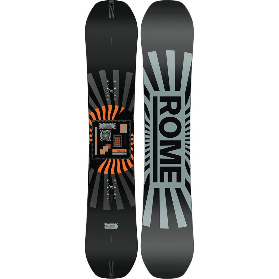 Rome Mechanic Snowboard - 2025 Black