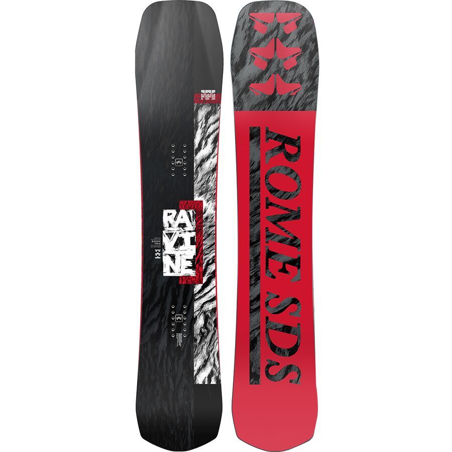 Rome Ravine Snowboard - 2024 Black