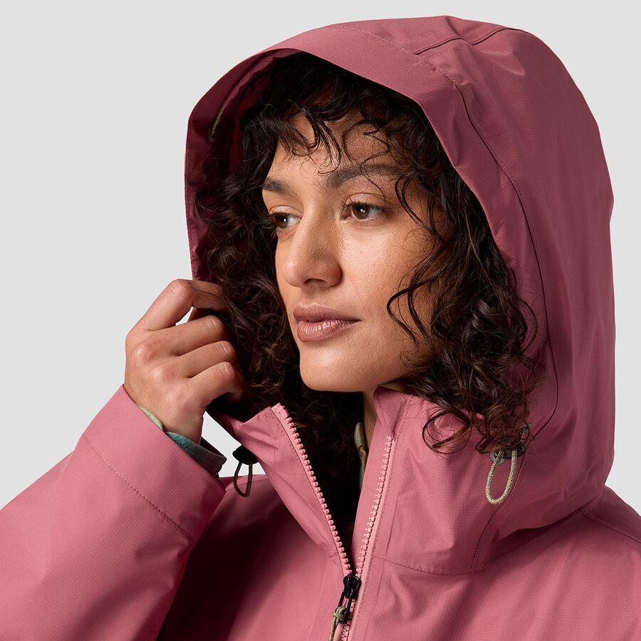 Backcountry Runoff 2.5L Rain Parka - Women's Deco Rose