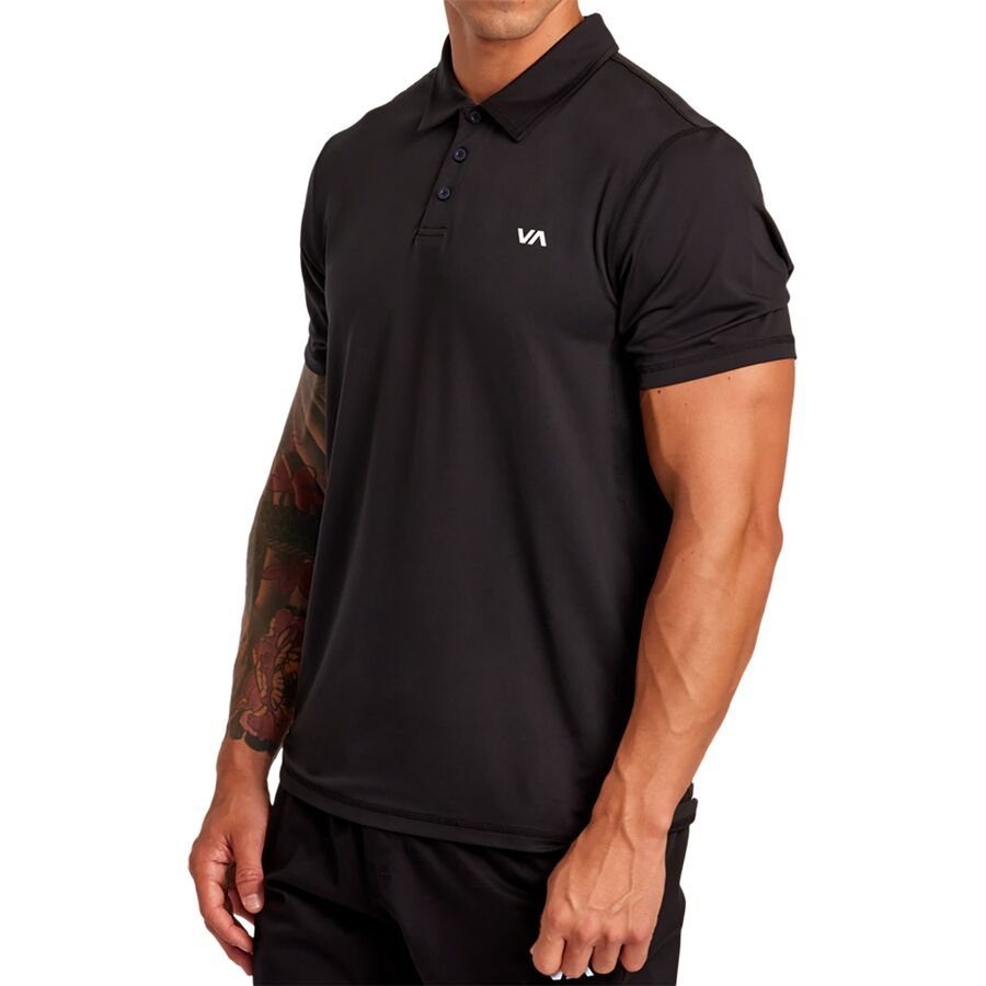 RVCA Sport Vent Polo - Men's Black