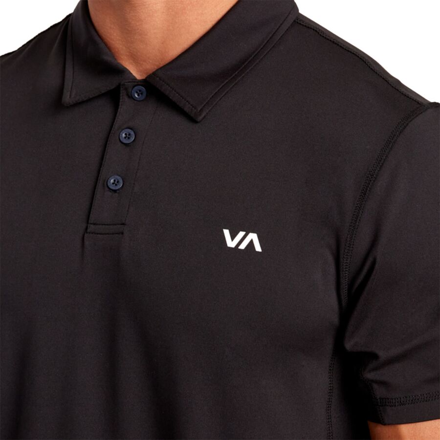 RVCA Sport Vent Polo - Men's Black