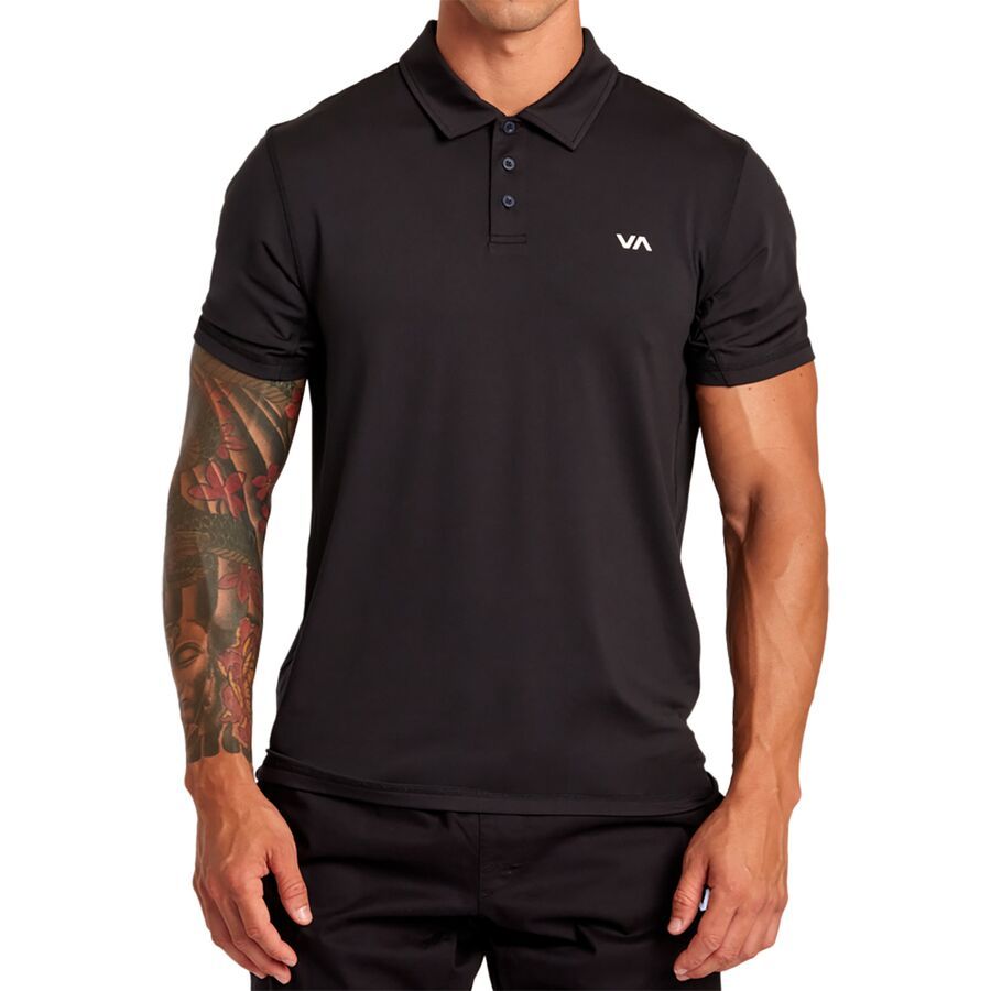 RVCA Sport Vent Polo - Men's Black