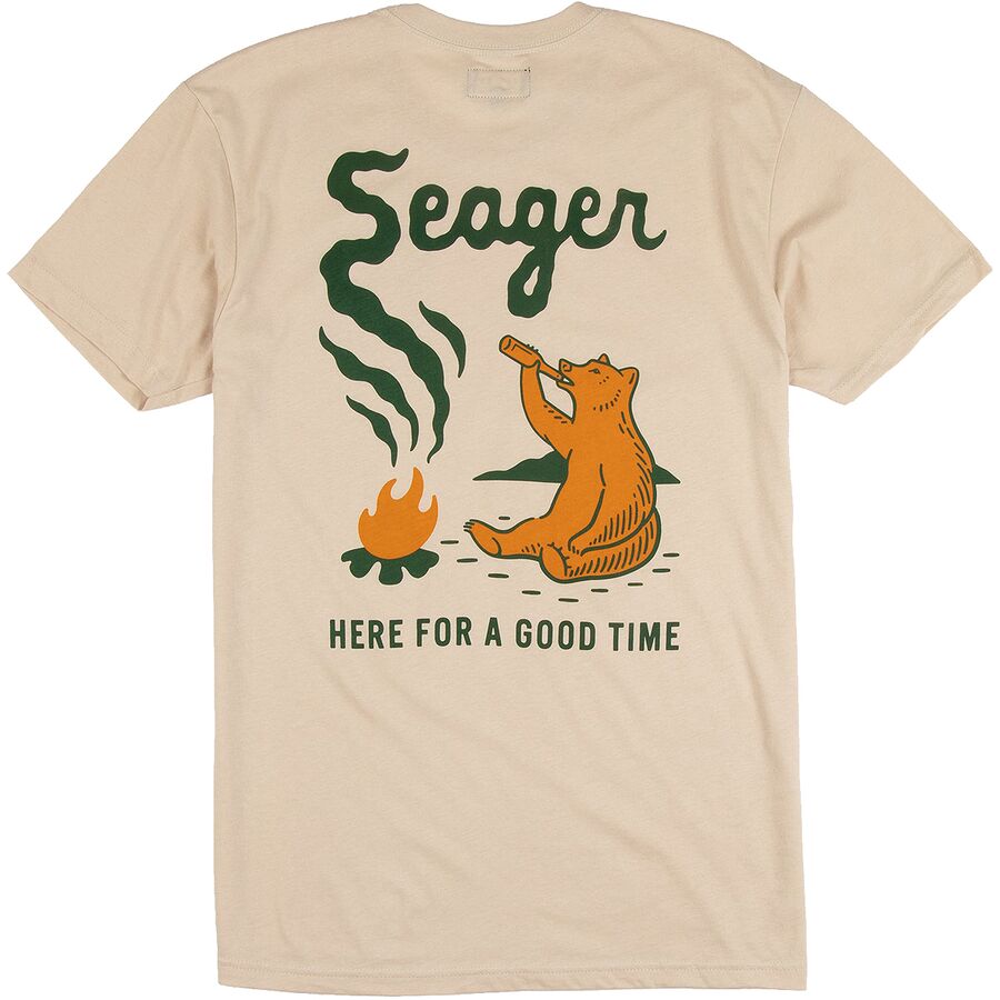 Seager Co. Smokey T-Shirt - Men's Cream