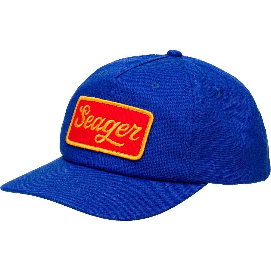 Seager Co. Uncle Bill Snapback Hat Blue