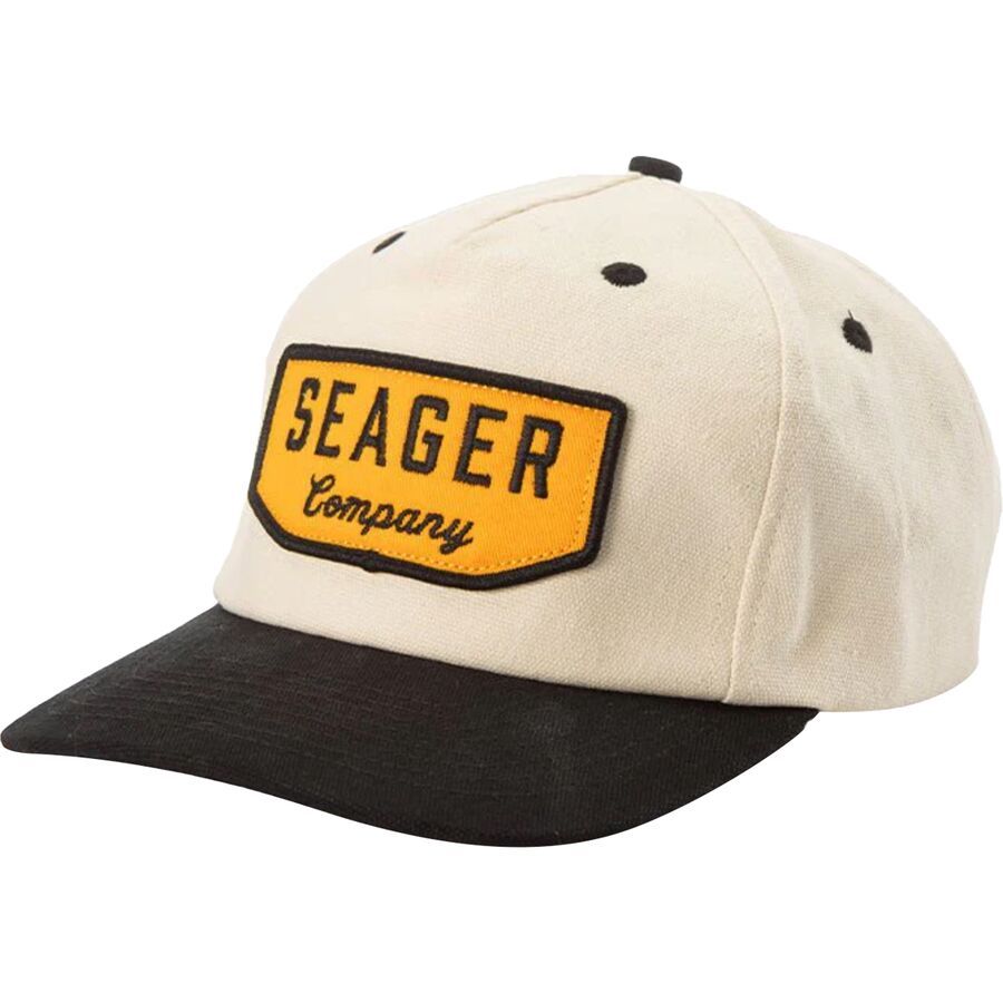 Seager Co. Wilson Snapback Black/White