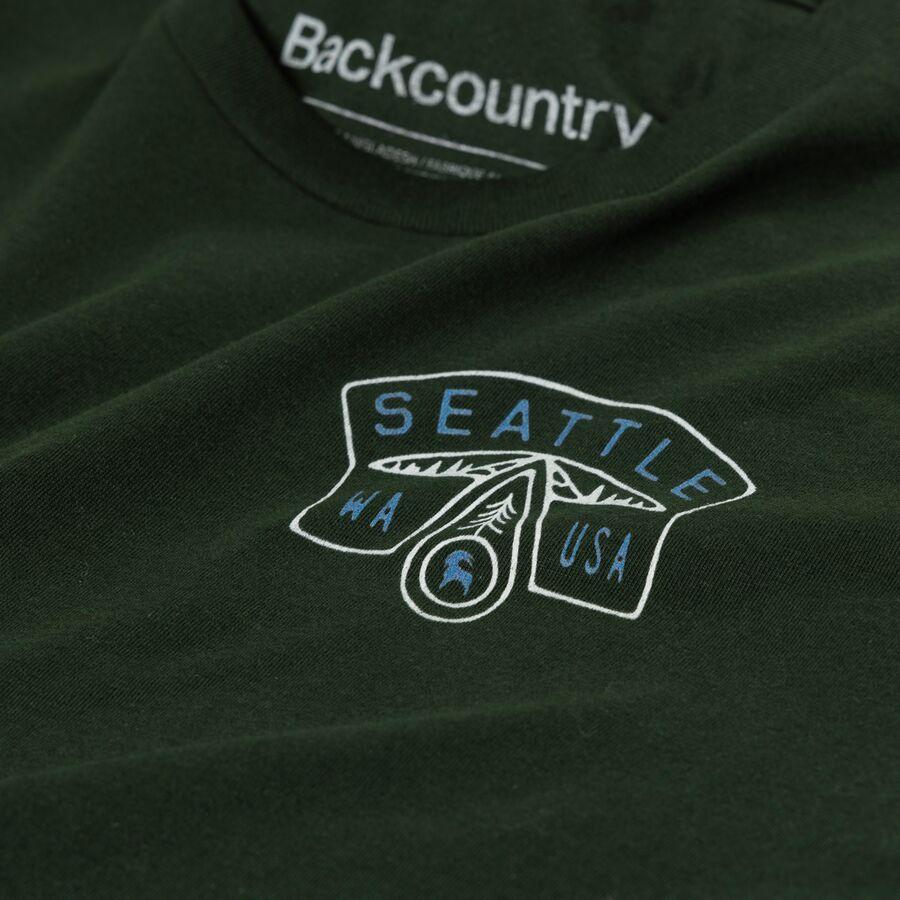 Backcountry Seattle Tree T-Shirt - Men's Forest Green