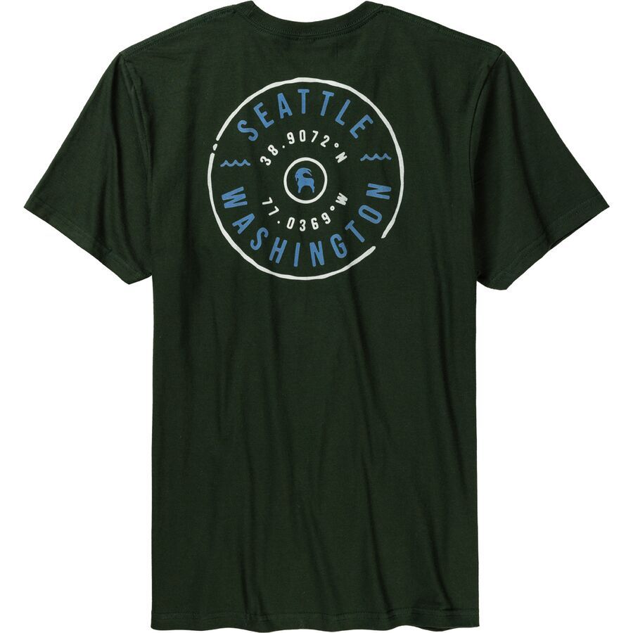 Backcountry Seattle Tree T-Shirt - Men's Forest Green