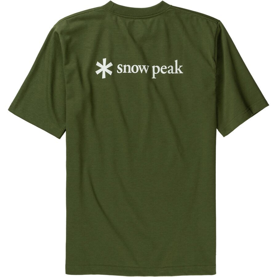 Snow Peak Camping Club T-Shirt Olive