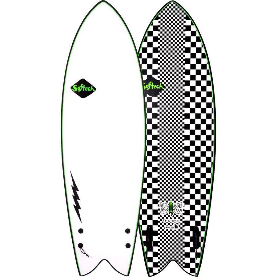 Softech Kyuss Fish Surfboard Checkered