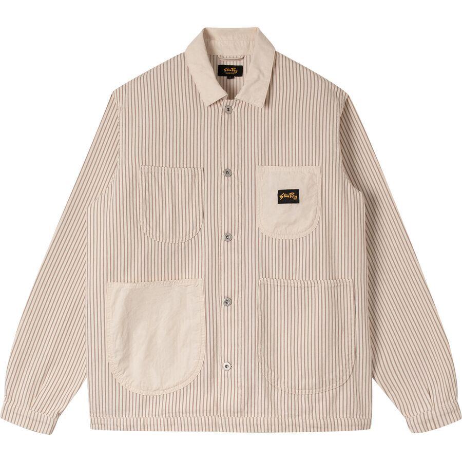 Stan Ray Coverall Jacket Hickory Mix