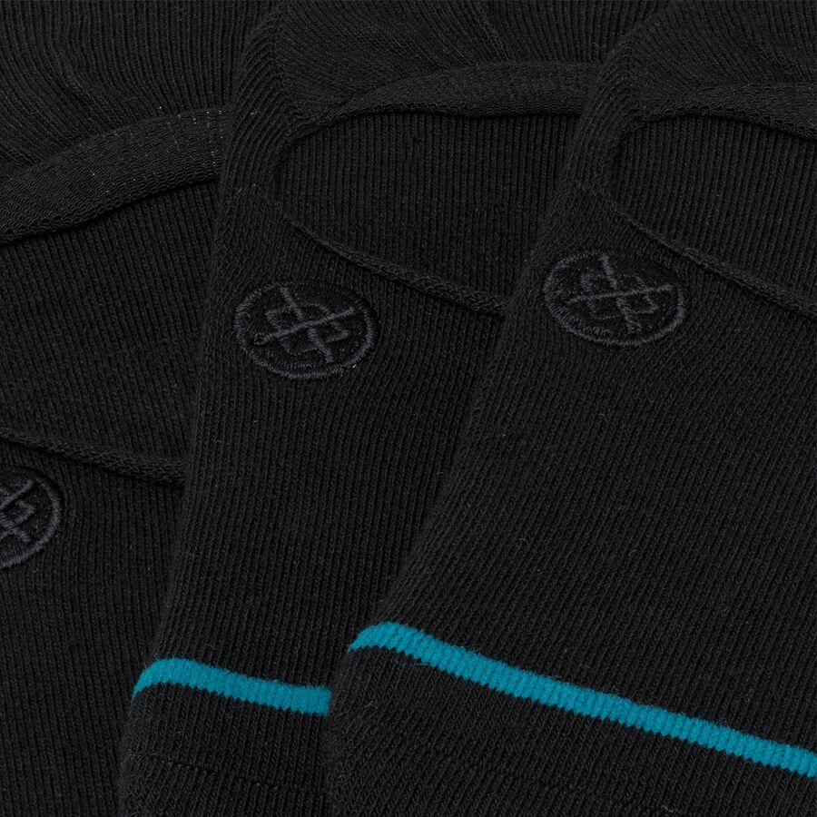 Stance Icon No-Show Sock 3-Pack Black