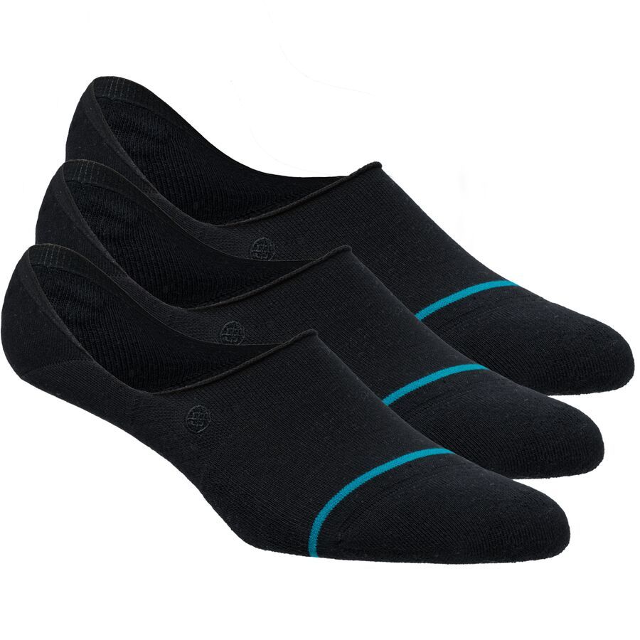 Stance Icon No-Show Sock 3-Pack Black
