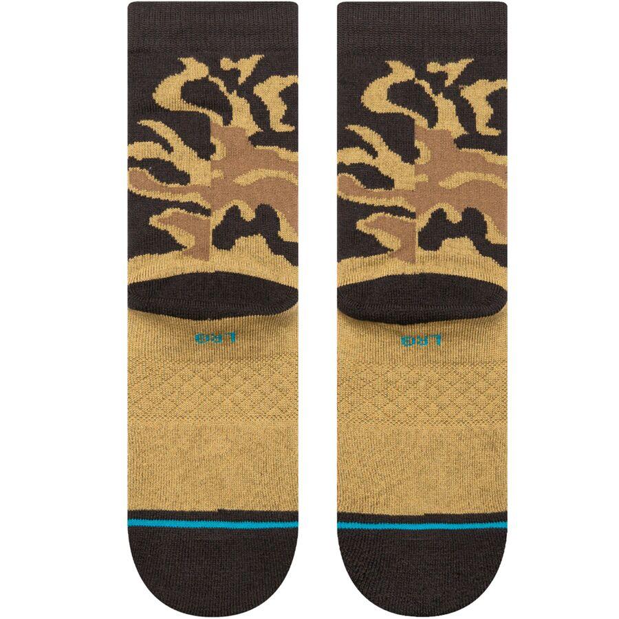 Stance Warbird Crew Sock - Kids' Green