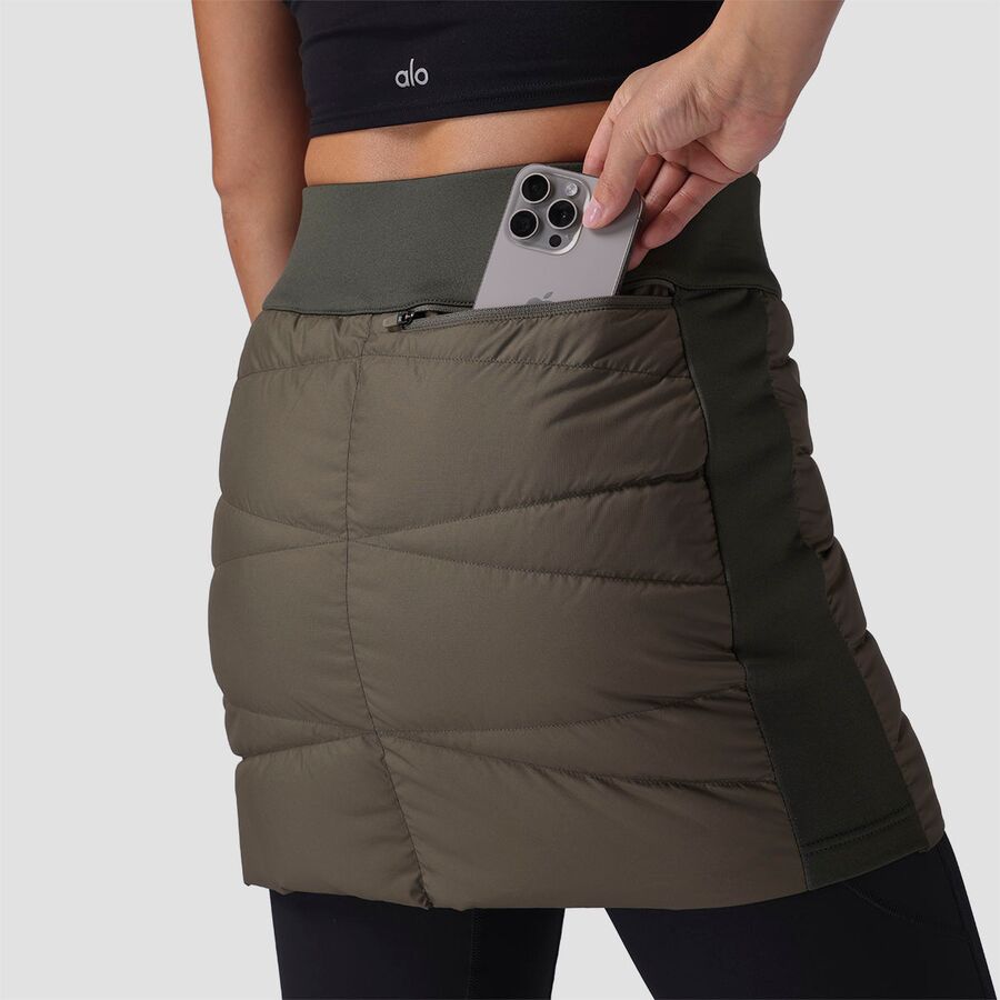 Backcountry Stansbury ALLIED Down Skirt - Women's Kalamata