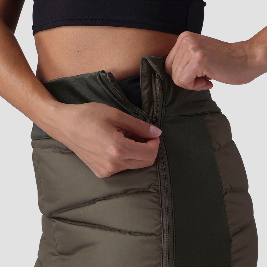 Backcountry Stansbury ALLIED Down Skirt - Women's Kalamata