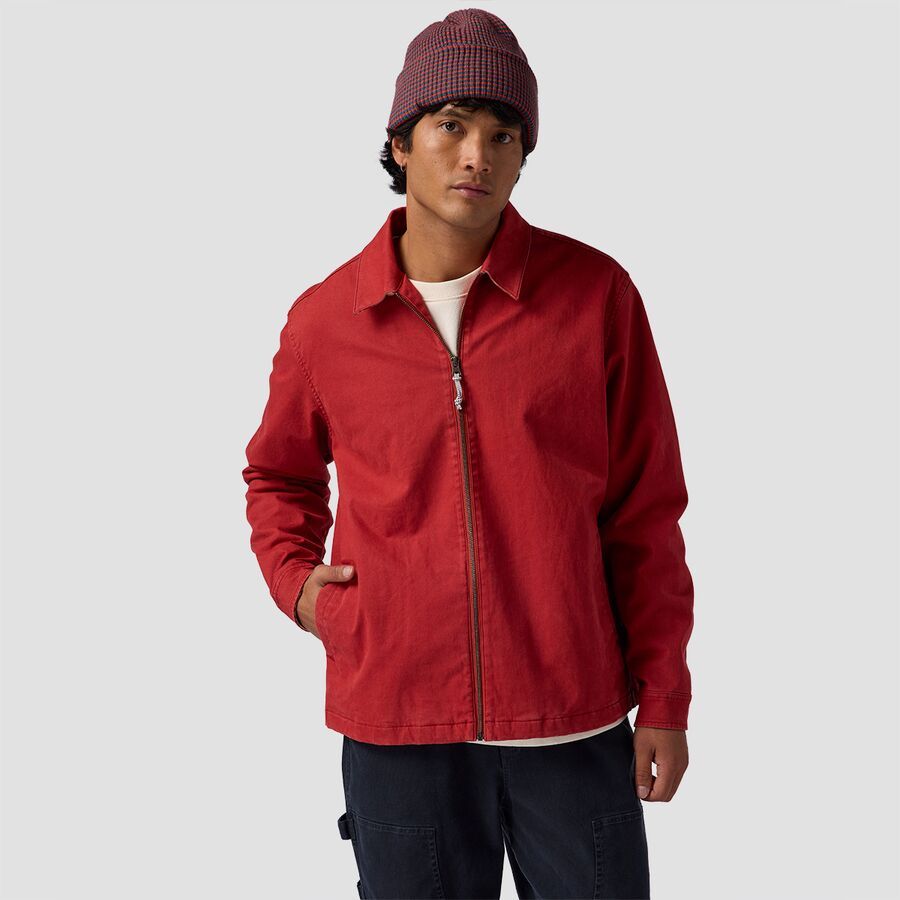 Stoic Coach's Jacket - Men's Red Ochre