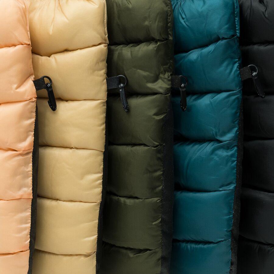 Stoic Gripper Puffer Mitten Ink Blue
