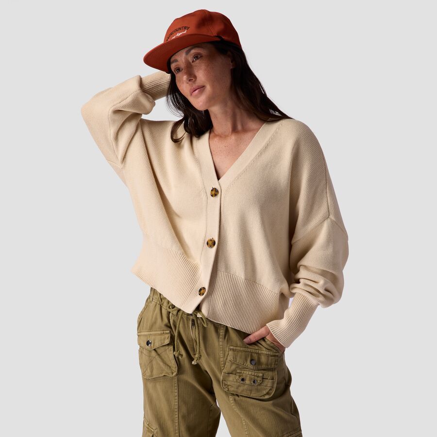 Stoic Slouchy Cardigan - Women's Angora