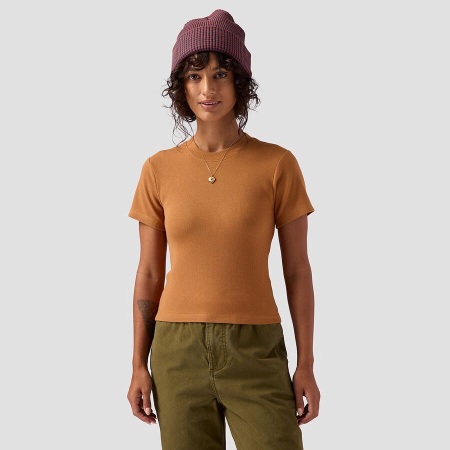 Stoic Tiny T-Shirt - Women's Brown Sugar