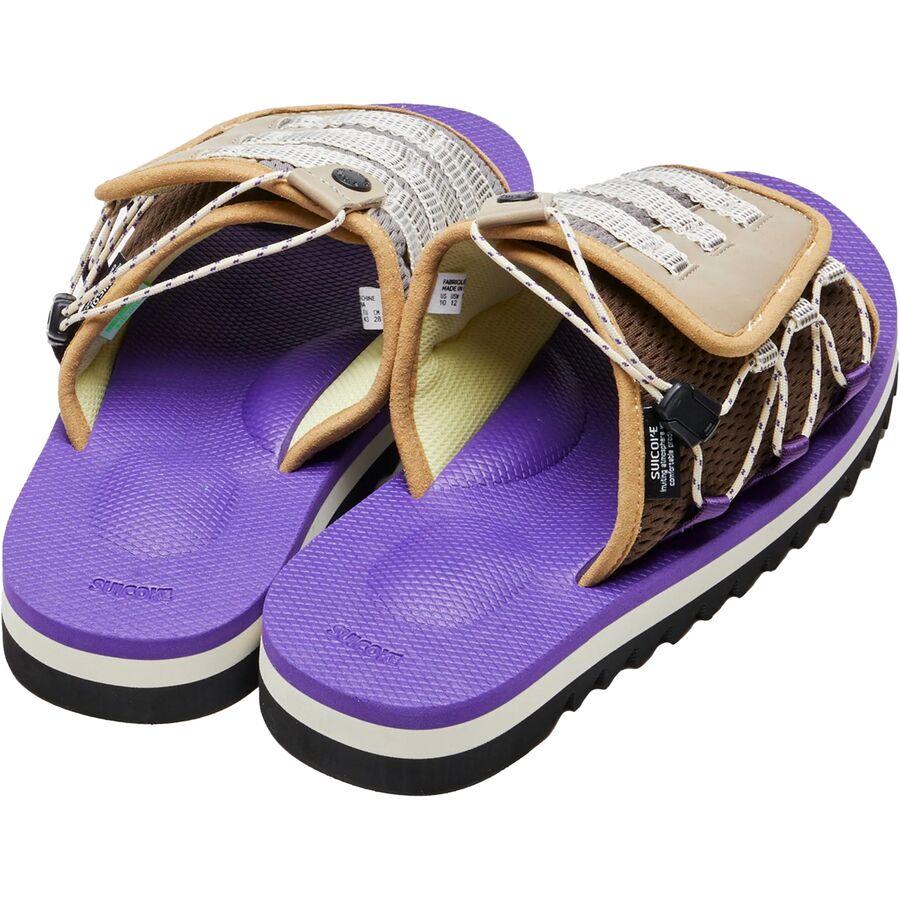 Suicoke DAO-2AB Sandal Brown/Purple