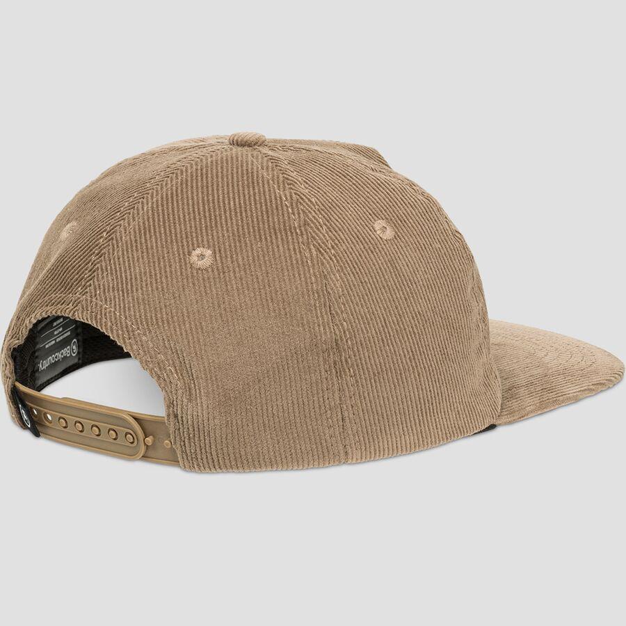 Backcountry Surf Goat Corduroy Snapback Hat Kalamata