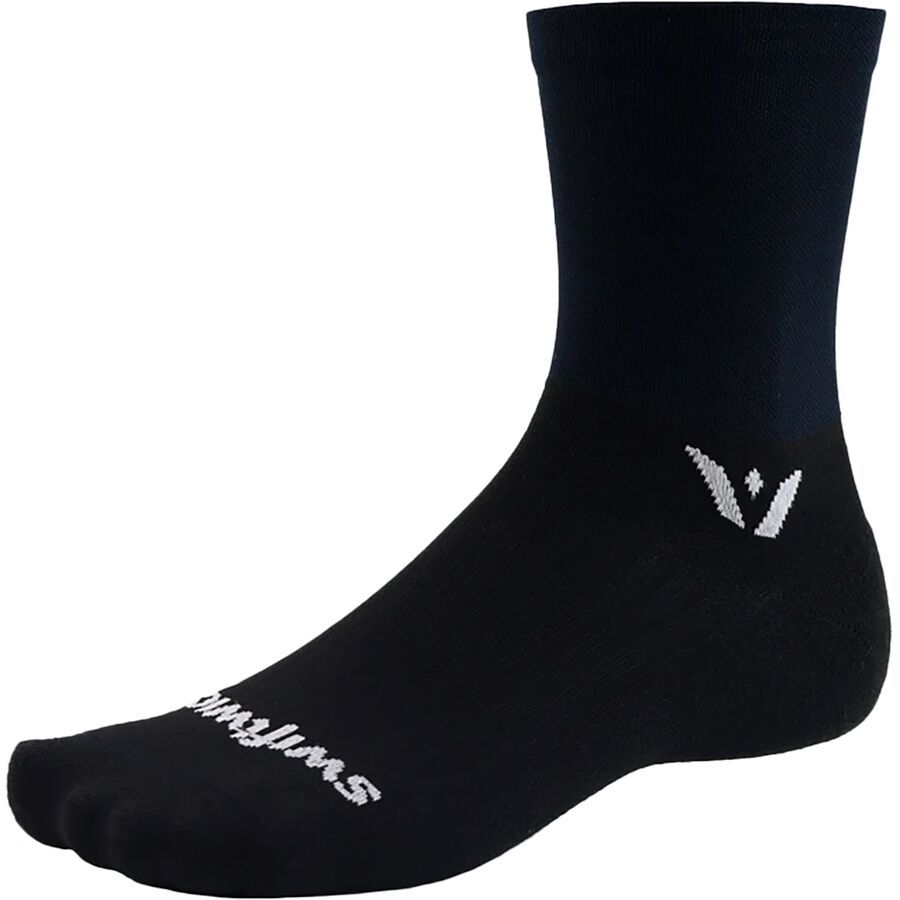 Swiftwick Aspire Mid-Crew Sock Black