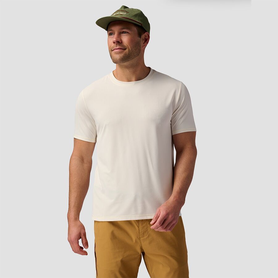 Backcountry Tahoe Sun Short-Sleeve Crew - Men's Egret