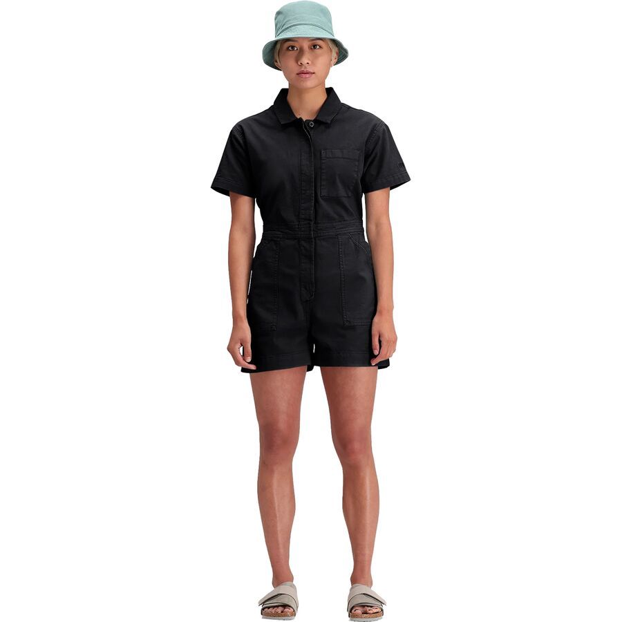 Topo Designs Dirt Romper - Women's Black