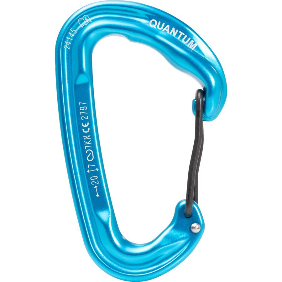 Trango Quantum Carabiner Cyan