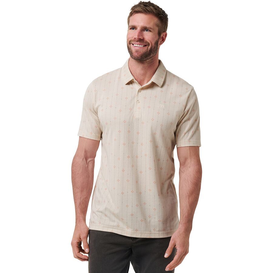 TravisMathew Deco Polo - Men's Moonbeam