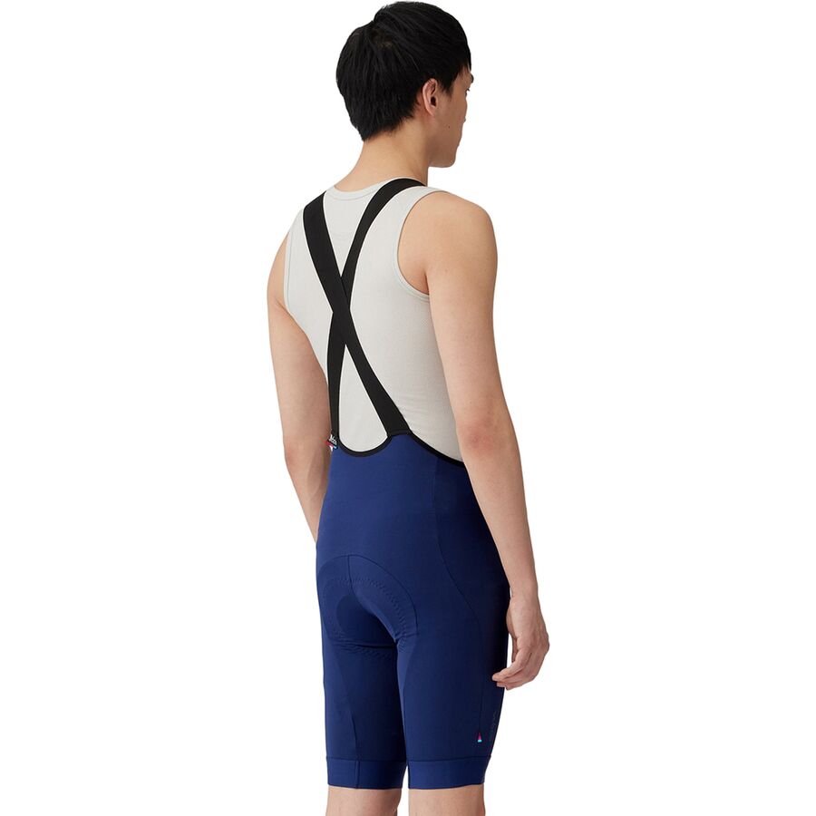 Velocio Signature Bib Short - Men's Navy