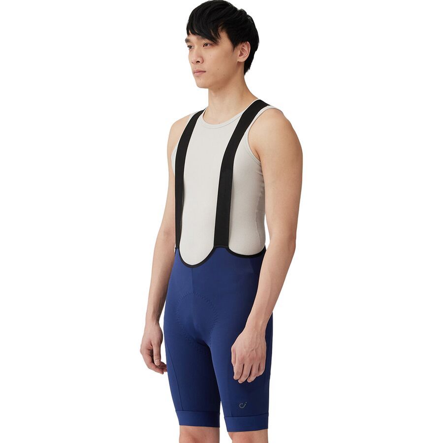 Velocio Signature Bib Short - Men's Navy