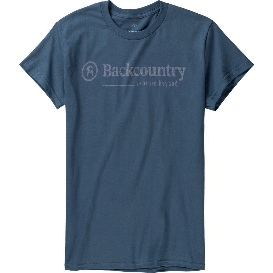 Backcountry Venture Beyond Lockup T-Shirt Indigo