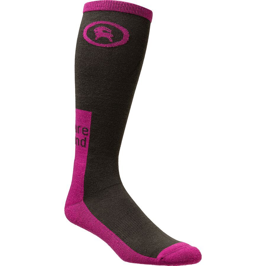 Backcountry Venture Beyond Merino Blend Ski Sock Climbing Ivy/Cactus Flower