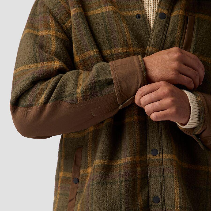 Backcountry Venture Stretch Flannel Shacket - Men's Kalamata Plaid