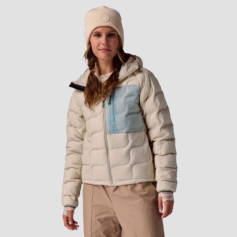 Backcountry Waas ALLIED Down Hooded Jacket - Women's Fog