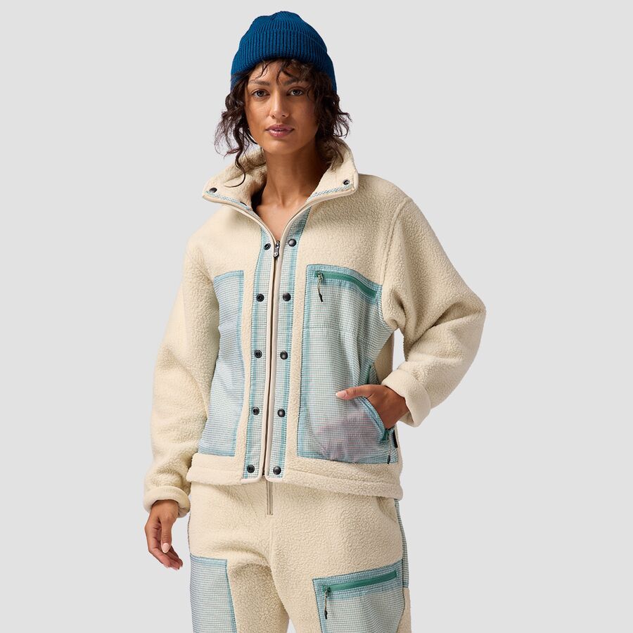 Backcountry Wander Pile-Fleece Jacket - Women's Fog