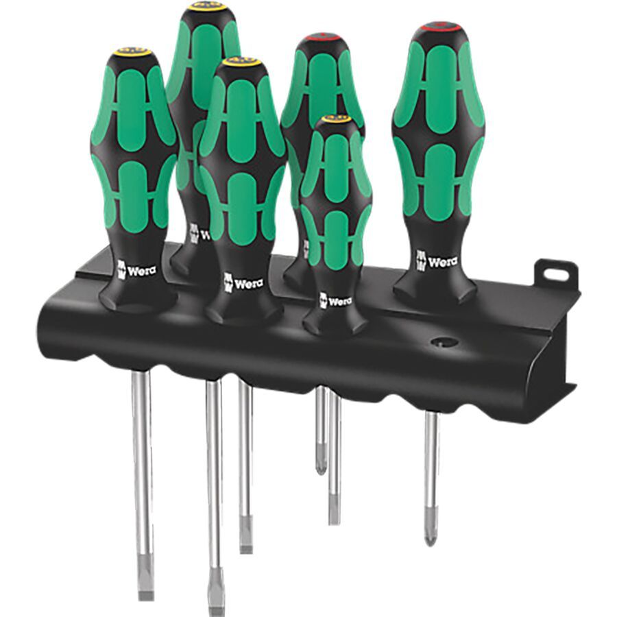 Wera Rack 334/6 Screwdriver Set