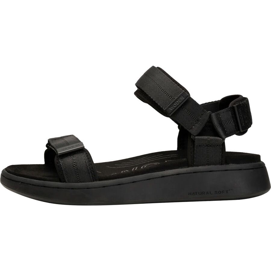 Woden Line Sandal - Women's Black/Black