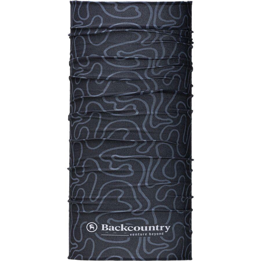 Backcountry x Buff Topo Scribble UV Buff Black