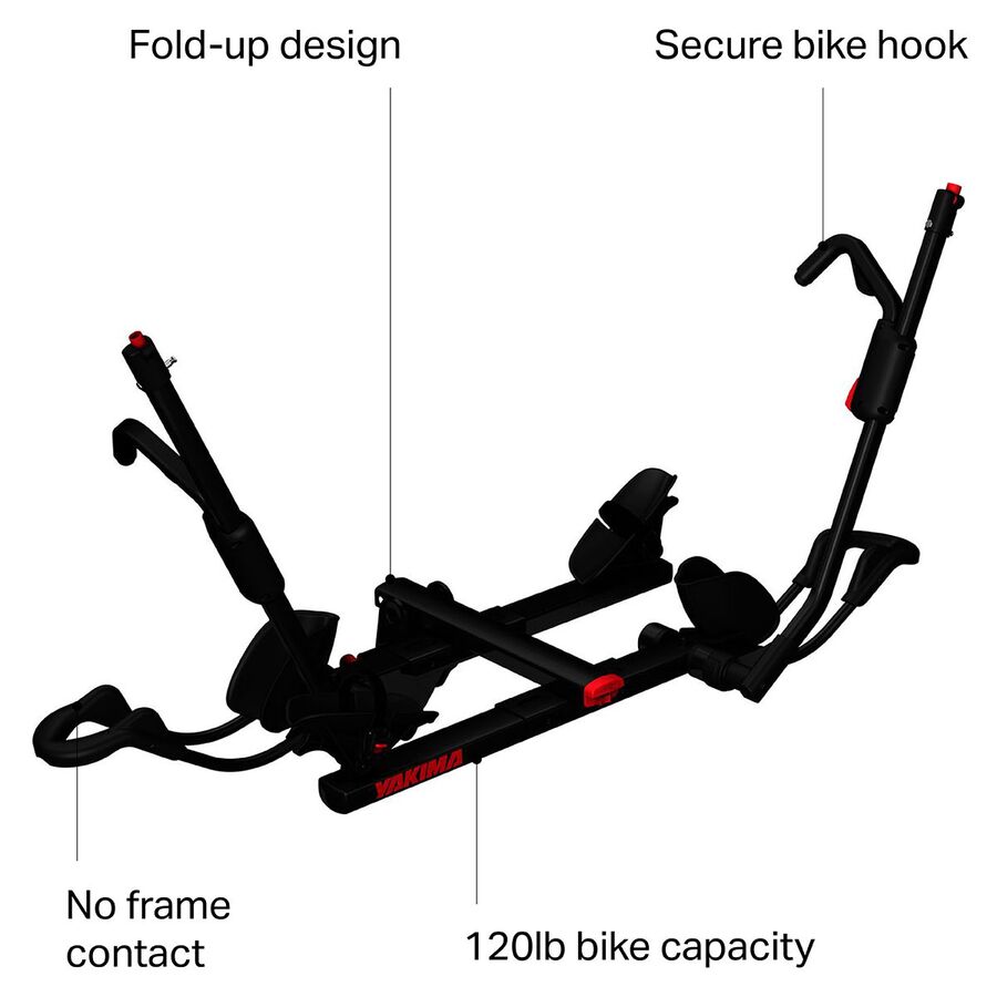 Yakima Hold-Up 1.25in Black/Red