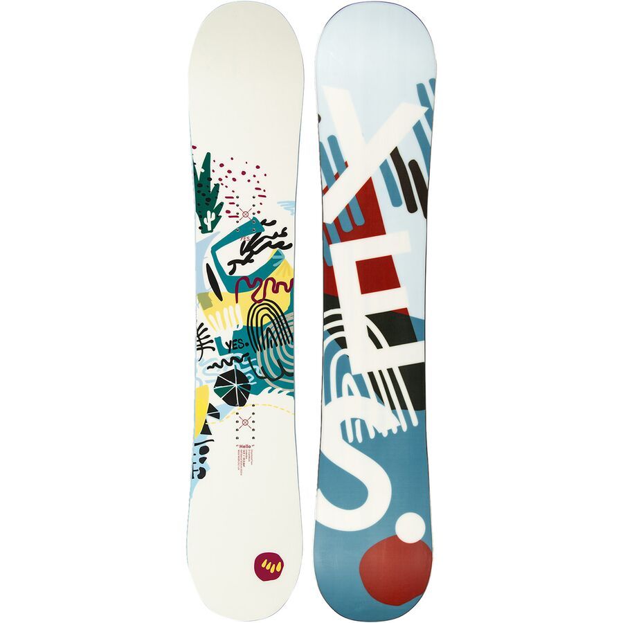 Yes. Hello Snowboard - 2025 - Women's White