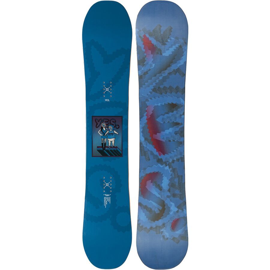Yes. Typo Snowboard - 2025 Gray