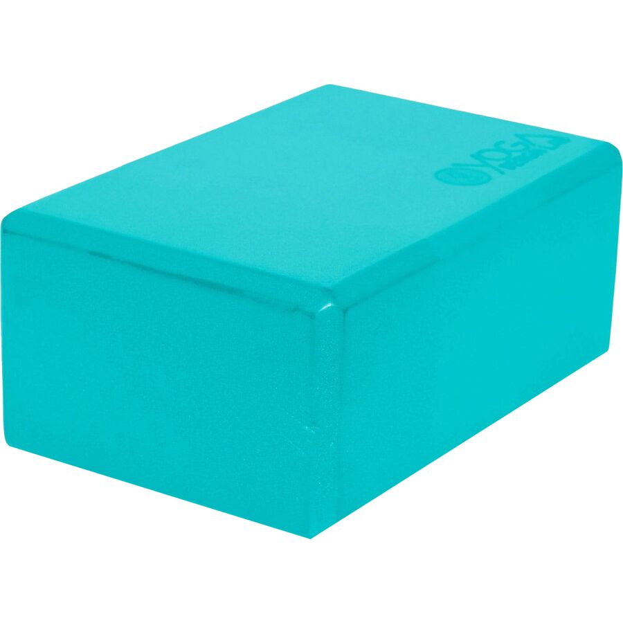 Yoga Design Lab Foam Yoga Block Aqua