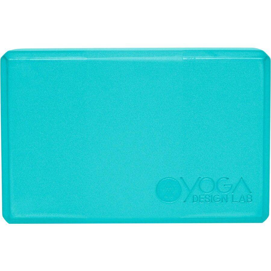Yoga Design Lab Foam Yoga Block Aqua