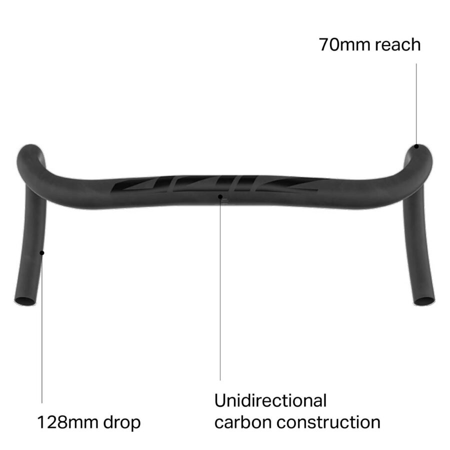 Zipp SL 70 Ergonomic Handlebar Black
