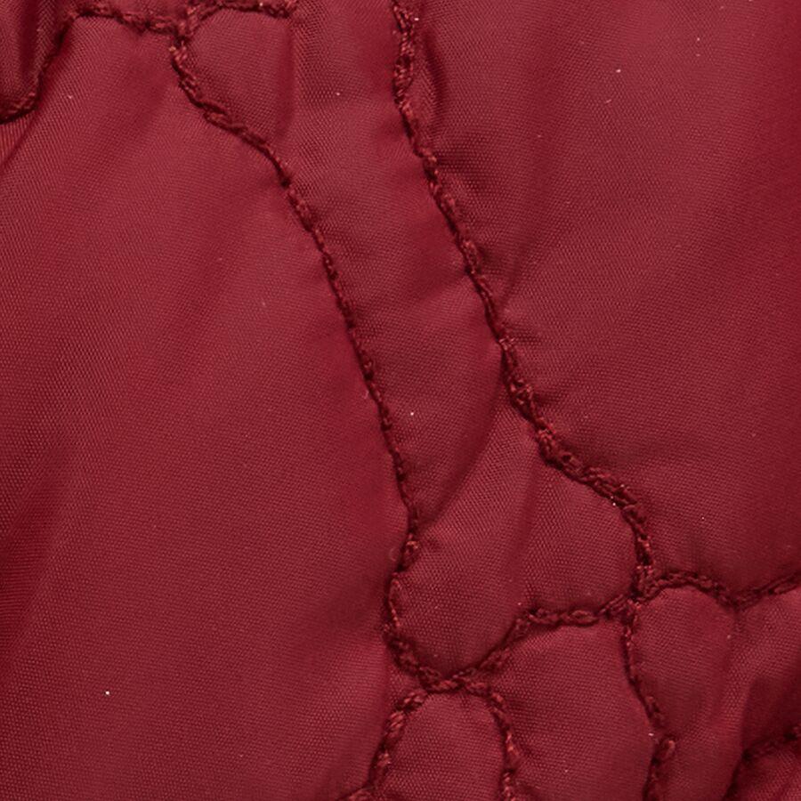 Barbour Dog Bone Quilted Dog Coat Cranberry